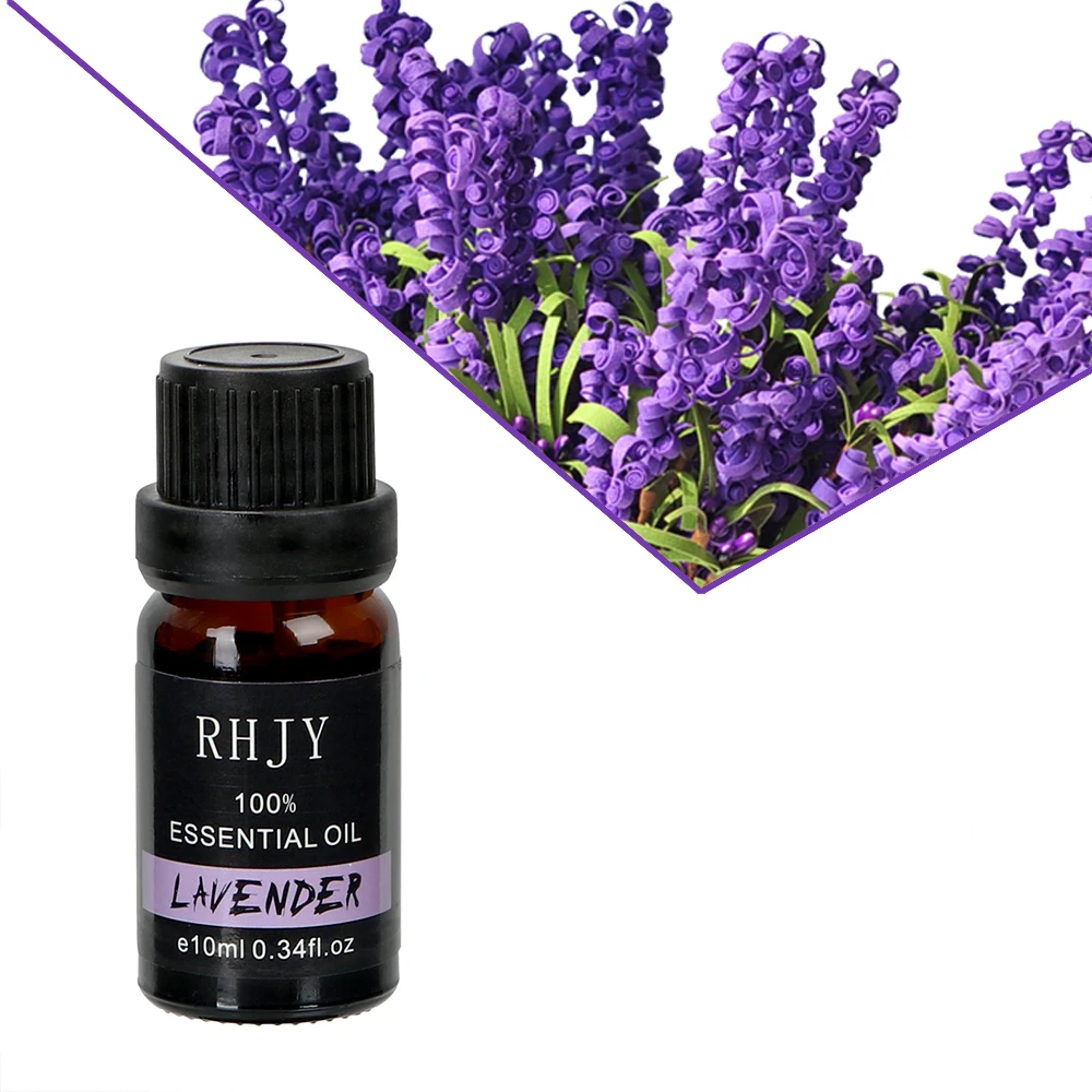 Lavender Oil 10 мл освежитель воздуха натуральное растительное эфирное масло свежий воздух автомобиль ароматерапия с парфюмом масло 6 вкусов для увлажнитель автомобиля Стайлинг - Название цвета: Lavender Oil