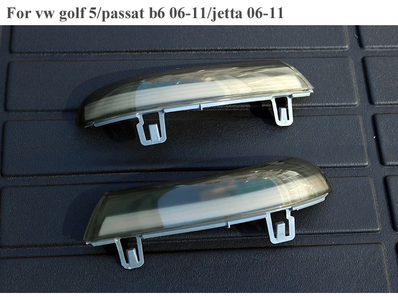 Passat B5 2 шт. для Volkswagen Jetta Golf 7 6 5 GTI Touran Passat B6 B7 B8 CC Scirocco зеркало заднего вида светильник светодиодный сигнал поворота - Цвет: Passat B5