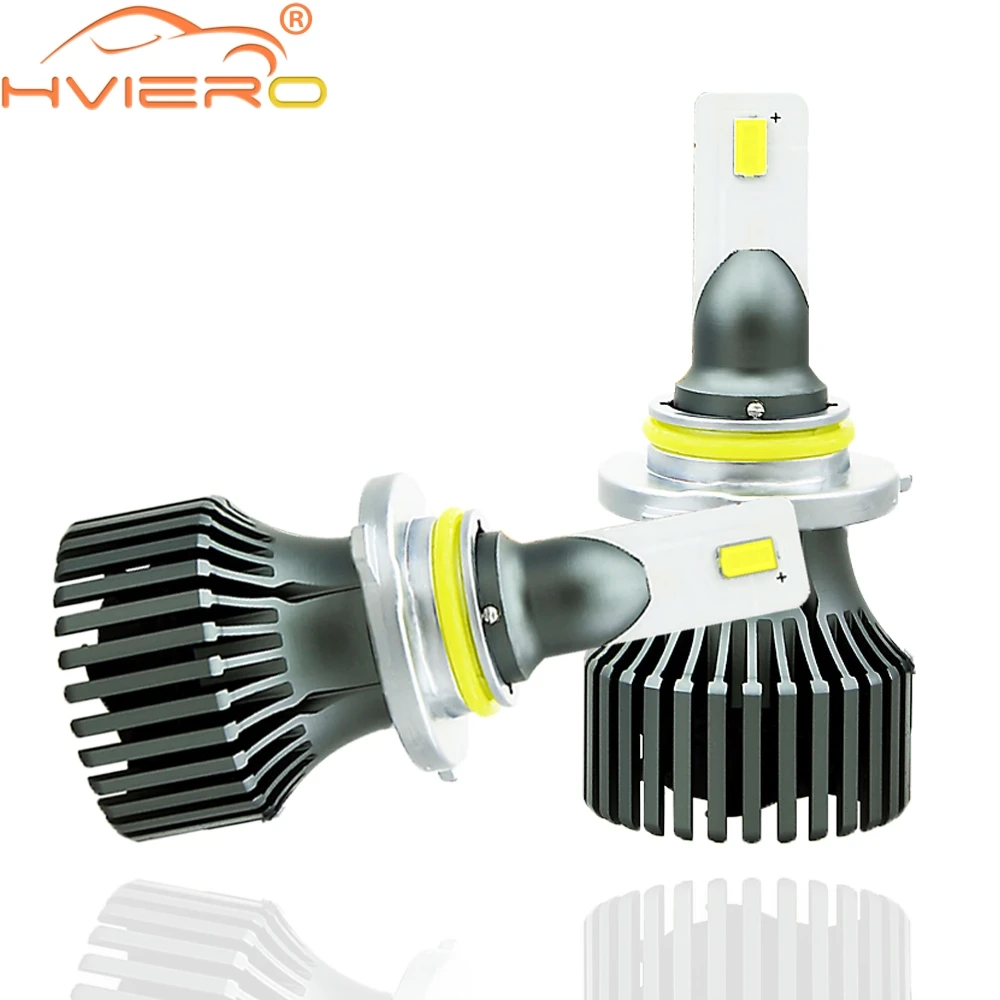 2X F1X H4 H7 H1 H3 H8 H15 HB3 HB4 9012 880 фар Противотуманные фары автомобиля СИД 50W 6400LM высокое ближнего и дальнего света лампы авто мобильных лампы 6500 к DC 11~ 30 в