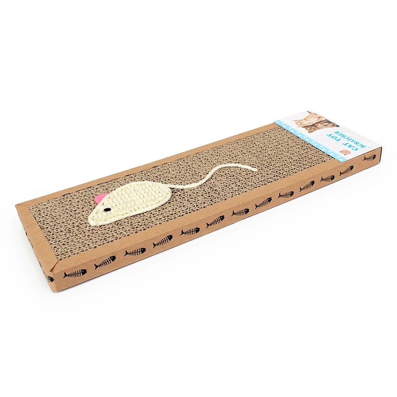 Игрушки для кошек Интерактивная сизаль мышь/рыба коготь кошки игрушка