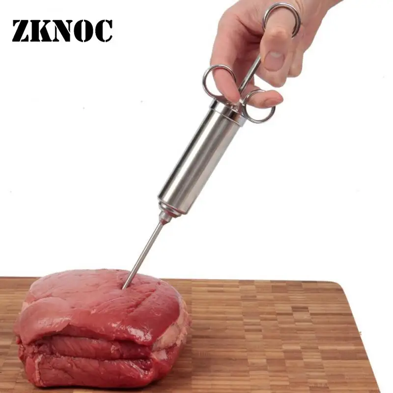 Инжектор для мяса набор инжекторов из нержавеющей стали инструмент приправ