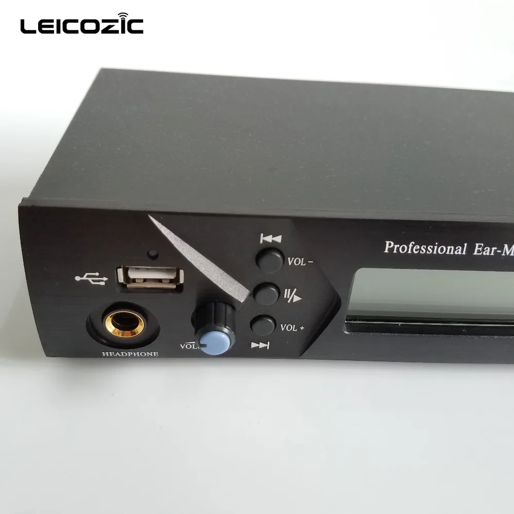 Профессиональный IEM System s 4 Приемник Leicozic беспроводной монитор в ушах система для