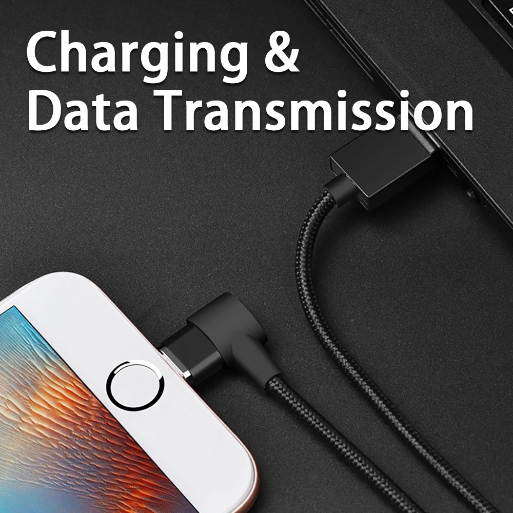 Магнитный кабель MANTIS l образный Micro usb type C для передачи данных нейлоновый Apple iPhone 7