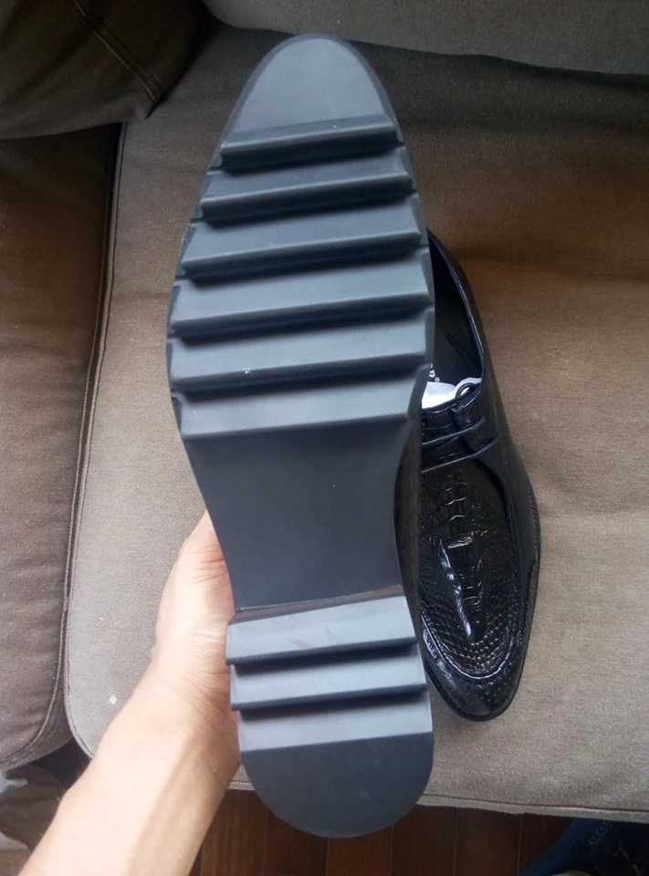 2017 Мода Итальянский Роскошные Мужчины Обувь Из Натуральной Кожи Крокодила