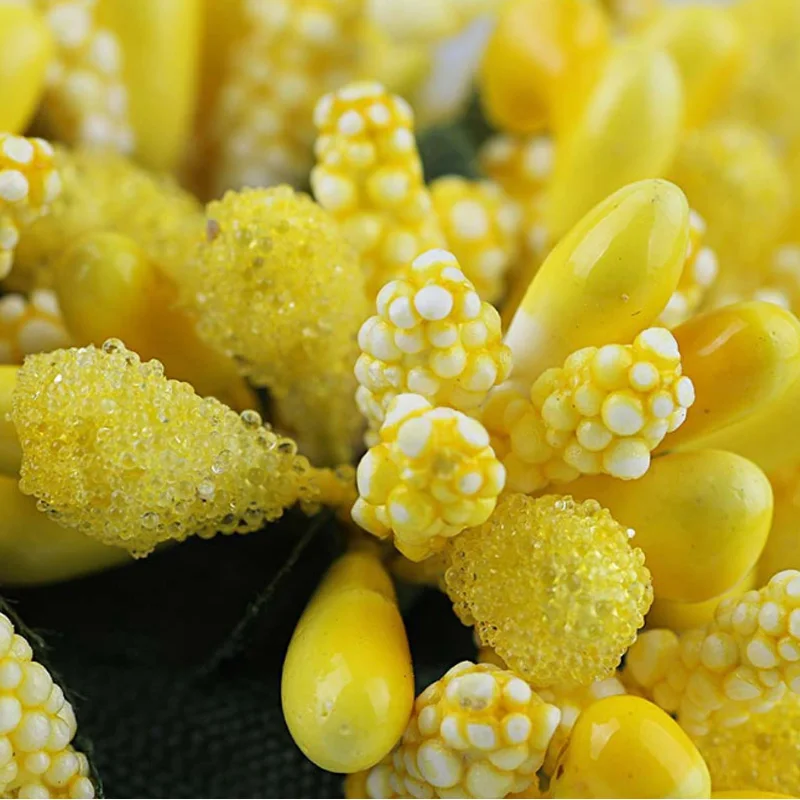 12 шт. stamen sugar Искусственные цветы ручной работы свадебные украшения diy ВЕНОК