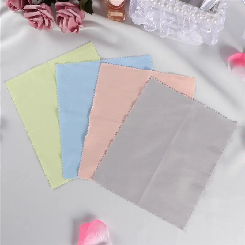 4 шт мягкие салфетки из микрофибры для чистки очков со встроенной камерой