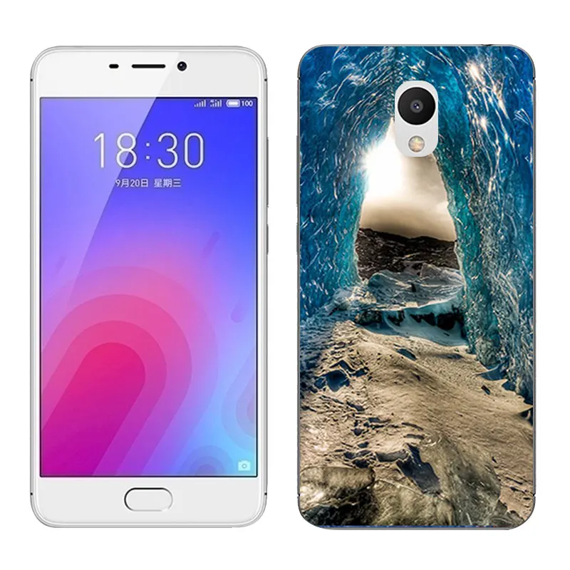 Мягкий силиконовый чехол для Meizu M6 Mini 5 2 дюйма|Бамперы| |