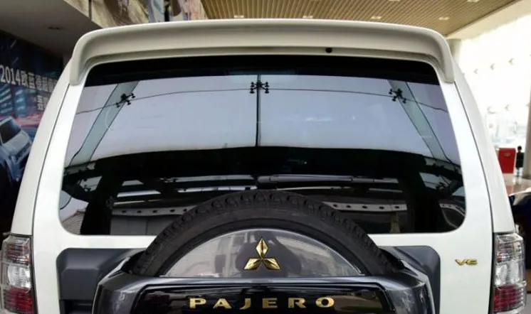 Для Mitsubishi Pajero V73 спойлер высокого качества ABS Материал заднее крыло праймер цвет задний спойлер для Pajero спойлер
