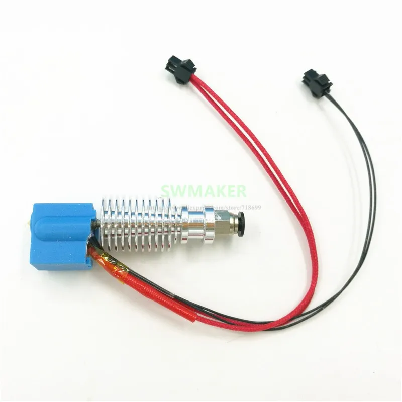 TEVO полностью металлический bowden/прямой hotend с синим силиконовым соплом volcano