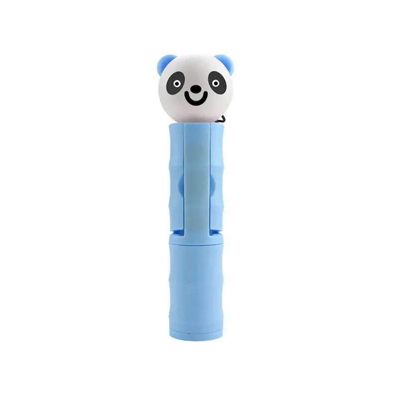 blue JOYTOP мини селфи-палки с мультяшной пандой, монопод, проводной выдвижной монопод для iPhone, samsung, HUAWEI, Android, смартфона, селфи-палка - Цвет: blue