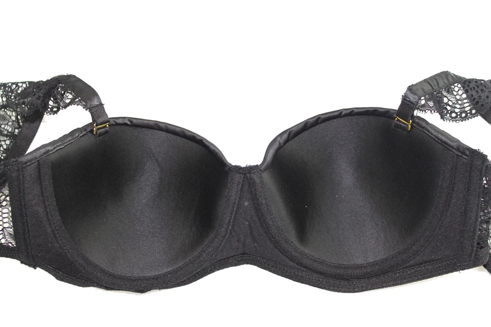 Женский кружевной бюстгальтер на бретельках|women lace bra|lace brabra straps black |