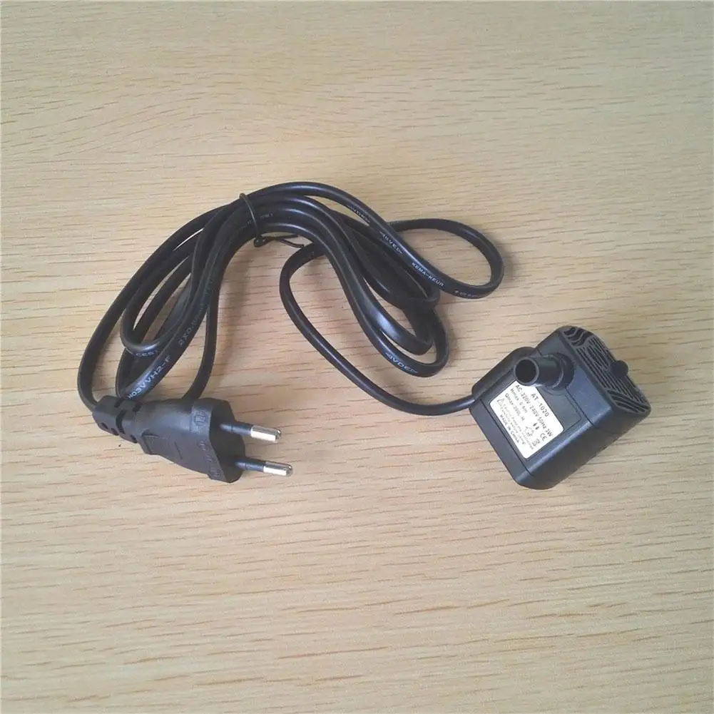 AC 110V 220V 3W EU/US Plug Ультра-тихий Бесщеточный погружной бесшумный водяной насос для аквариума, фонтана, воздушного аквариума, пруда