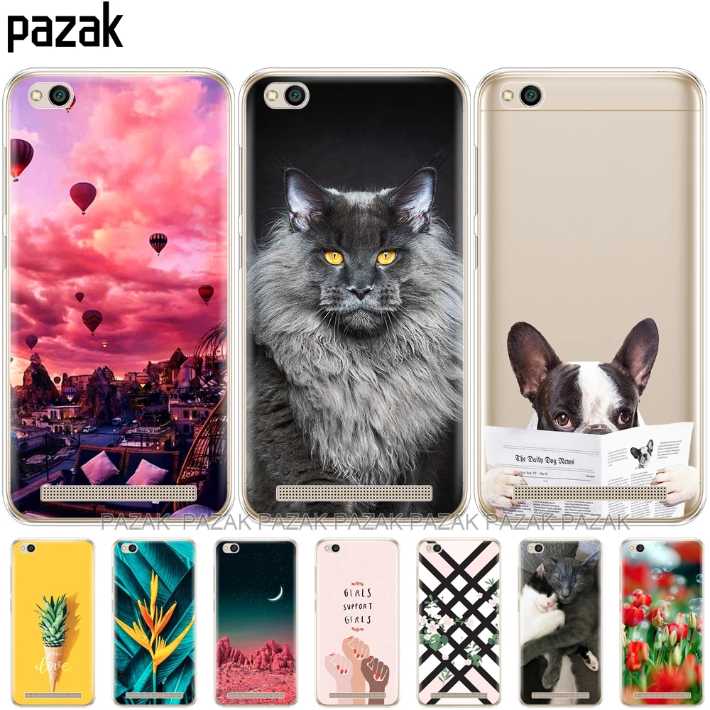 Силиконовый чехол для Xiaomi redmi 5 plus 4x note 4 4X 5A prime pro | Мобильные телефоны и аксессуары