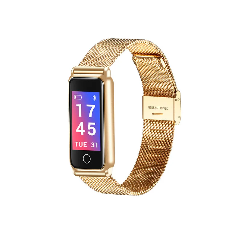 Y8 смарт-браслет для женщин спортивные часы мужчин фитнес-трекер Smartwatch