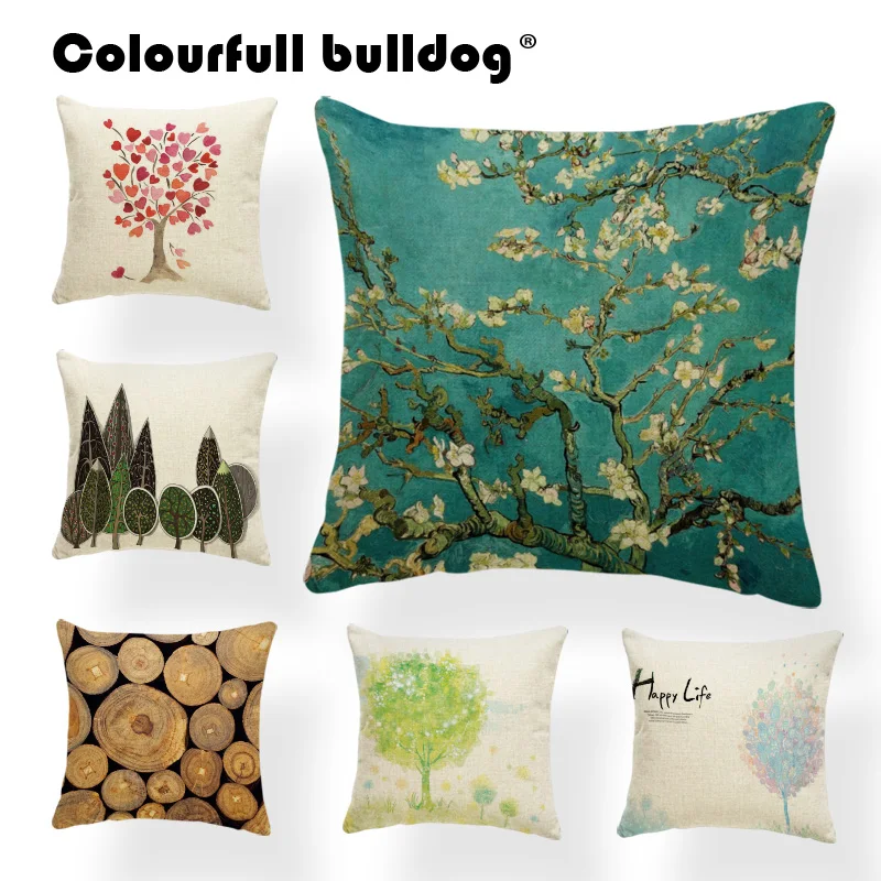 

Plants Cushion Winter Spring Autumn Pillow Peony Nature Home Houseware Coconut Tree Throw Pillow Flower Pineapple 18X18 Funny