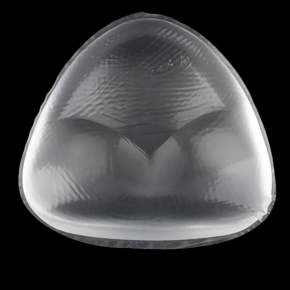 1 пара сексуальное женское бикини бюстгальтер с силиконовыми треугольными