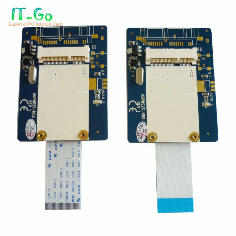 IT GO mSATA ZIF адаптер mini SATA SSD до 40Pin хост интерфейс конвертер| |