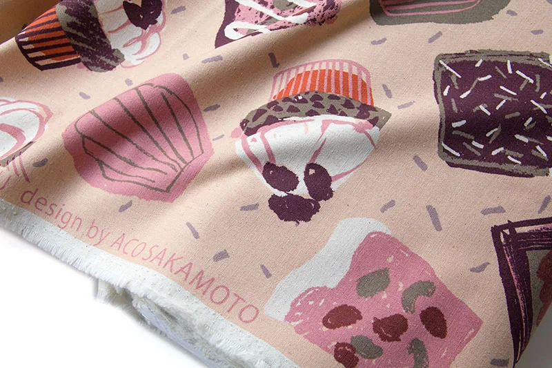 Японская хлопковая льняная ткань лоскутное шитье стеганая Декоративная