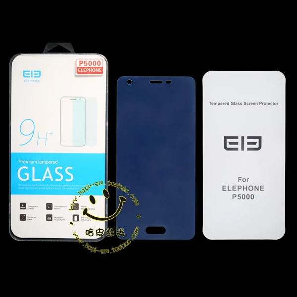 Elephone p5000 закаленное стекло для защиты экрана 9h P5000 5 дюймов MTK6592 Восьмиядерный