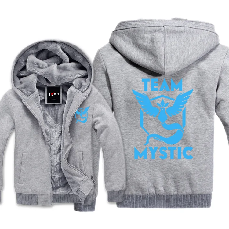 9 Новинка, мужская повседневная толстовка «Team Mystic» с покемоном Articuno, Мужская толстовка, плащ, шаль, толстовки - Цвет: 9