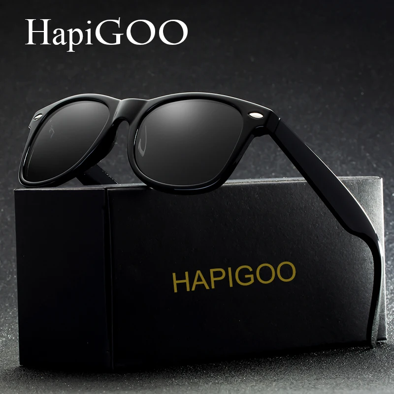 HapiGOO мода Брендовая дизайнерская обувь классические Для мужчин поляризационные