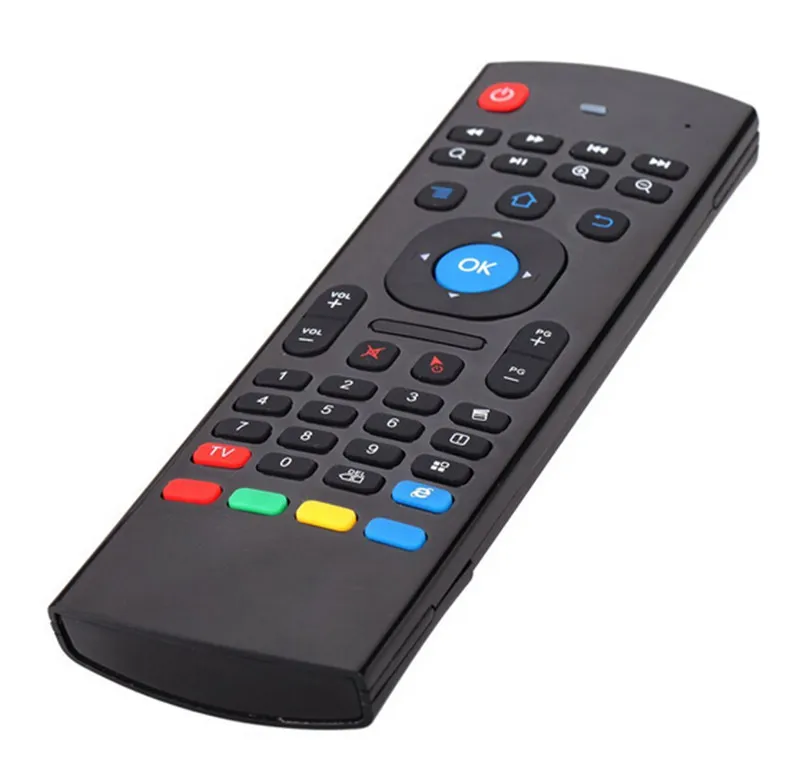 MX3 MX3-A Air mouse мини беспроводная клавиатура умный пульт дистанционного управления 2,4G IR Learning Fly Air mouse для Android tv Box