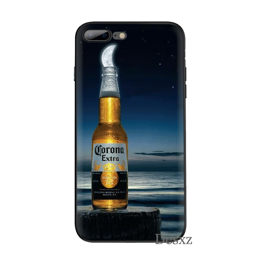 Desxz сотовый силиконовый чехол для телефона TPU для iPhone 7 8 6 6s Plus X XS Max XR 5 5S SE Обложка Золотая Корона дополнительная пивная оболочка