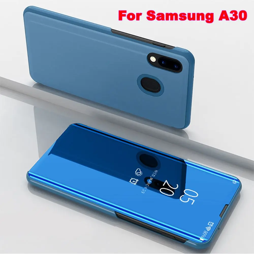 Флип кейс KEYSION для Samsung Galaxy A50 A40 A30 A10 A70 чехол с подставкой и зеркалом телефона M10 M20