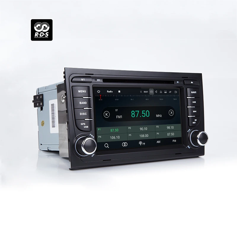 2 din автомобильный DVD Радио мультимедийный плеер стерео для Audi A4 2002-2008 B5 B6 B7 gps Авторадио Навигационная Система головное устройство