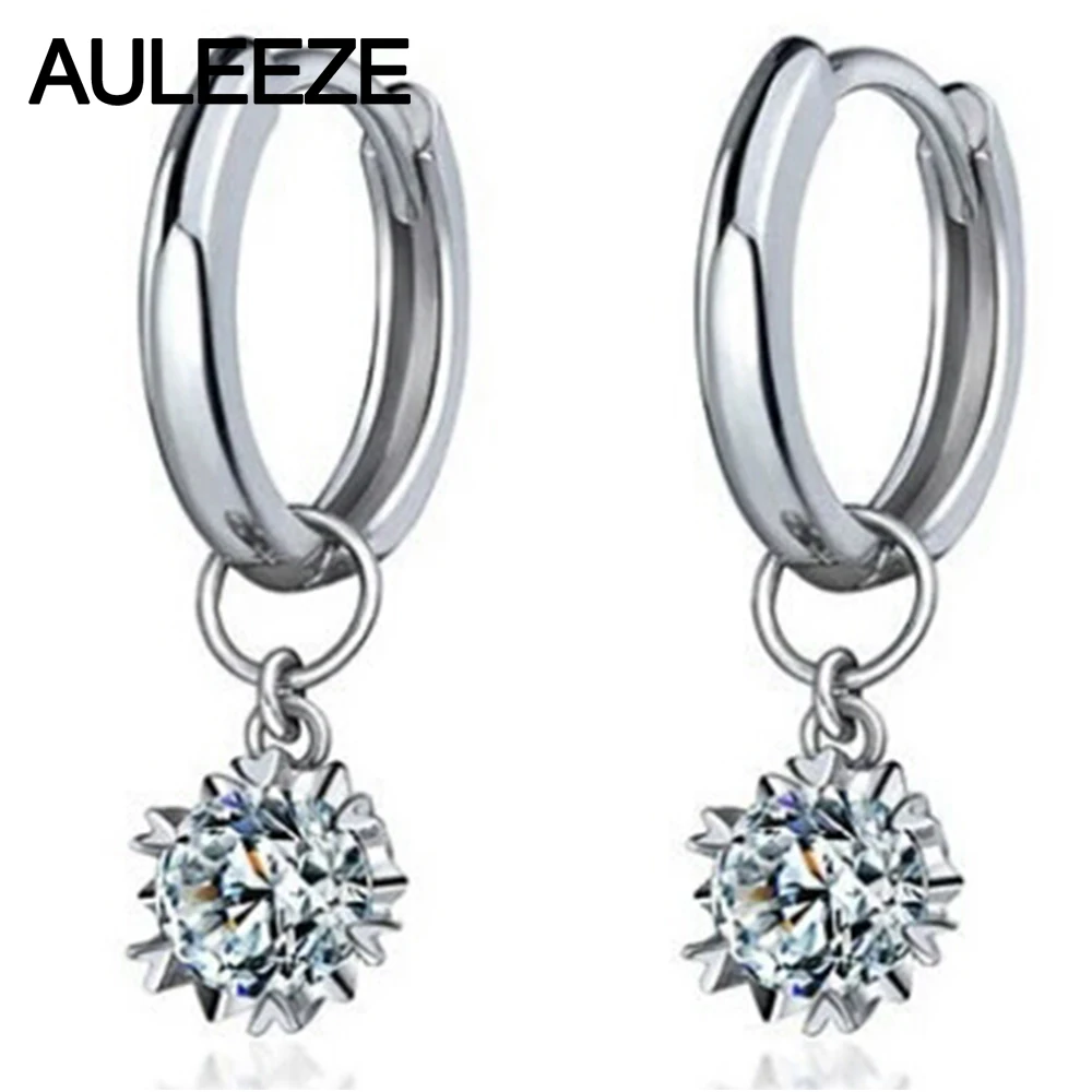 Женские серьги из серебра 0 6 пробы с муассанитом|earrings 925|earrings forearrings for women |