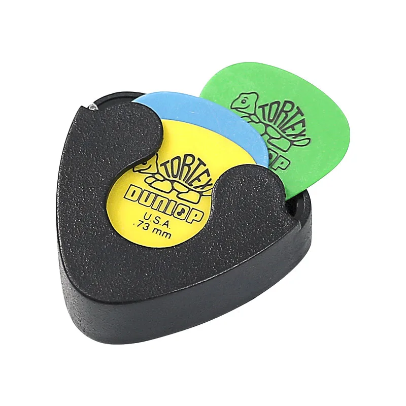 1 шт. Dunlop держатель для гитары пластиковый чехол хранения медиатора быстрое