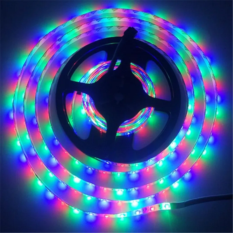 Светодиодная лента 3528 RGB водонепроницаемый диодный светильник 5 м SMD с