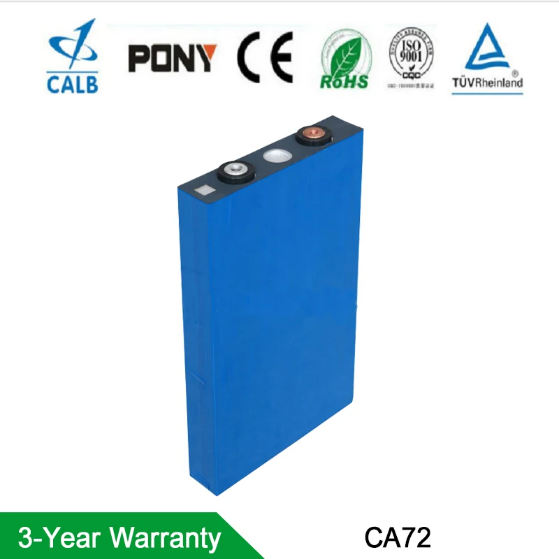 

16pcs CALB 3.2V 72AH Lifepo4 Battery Cells with Aluminum shell for E-trick ,boat, Solar system New from factory Make 48V