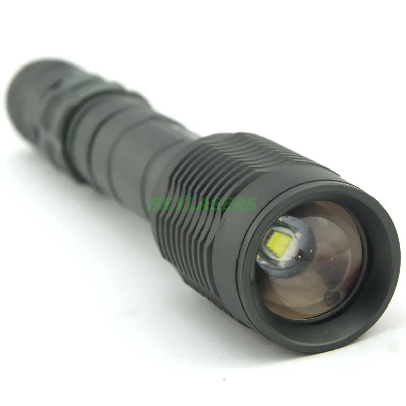 Z5 2000 люмен CREE XM-L T6 7-Mode светодиодный фонарик Фонарь + 2x18650 Перезаряжаемые батарея