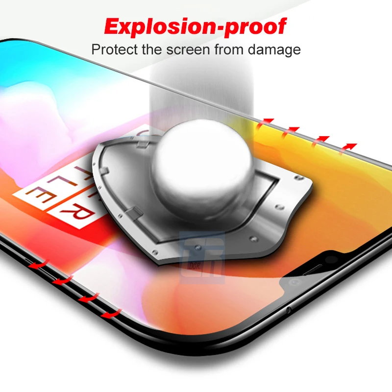 3D Curved Edge Soft Protective Tempered Glass for One Plus 6 5 Full Cover Screen Protector Oneplus 3T 3 Explosion Proof Film | Мобильные