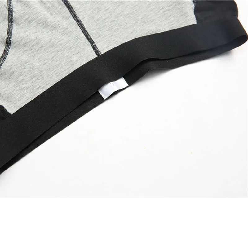 Черные Длинные боксеры модальное Мужское нижнее белье Брендовые мужские 365 Трусы