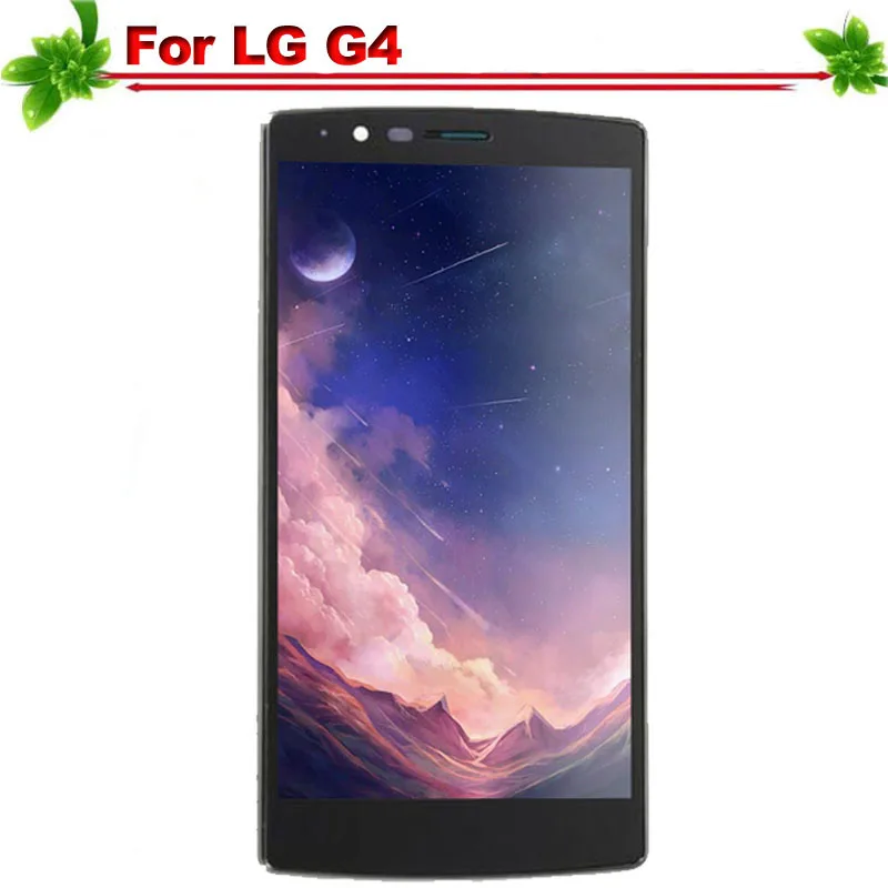 Для LG G4 ЖК-дисплей Дисплей с рамкой Сенсорный экран дигитайзер для сборки