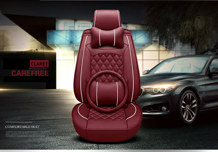 Роскошный Универсальный чехол для автомобильных сидений, набор для KIA Rio Cerato Sorento Forte K2 K3 K5, защитное покрытие автомобильного сиденья, Автомобильная подушка для салона автомобиля