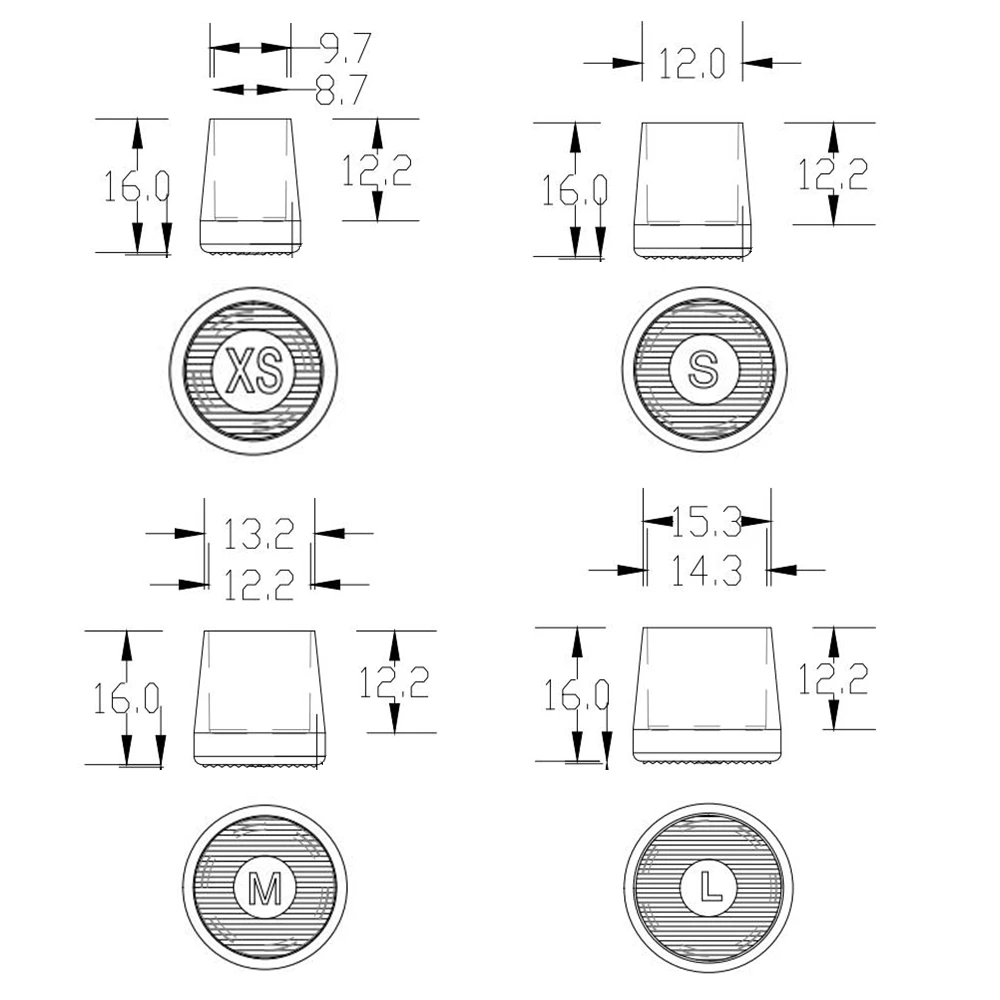 8 пар/лот заглушки для каблуков шпильки Нескользящие сменные защитные свадебных