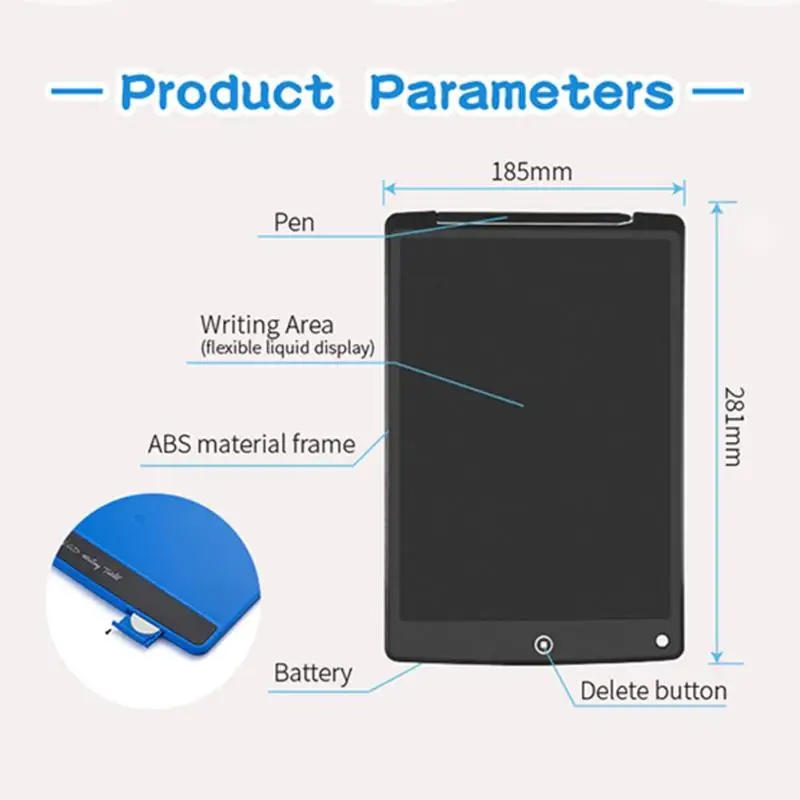 ЖК планшет с цифровым рисунком для рукописного ввода портативная электронная