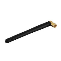 5pcs 3dbi 868mhz rubber antenna with sma male right angle connector elbow rod digital communication system antenna