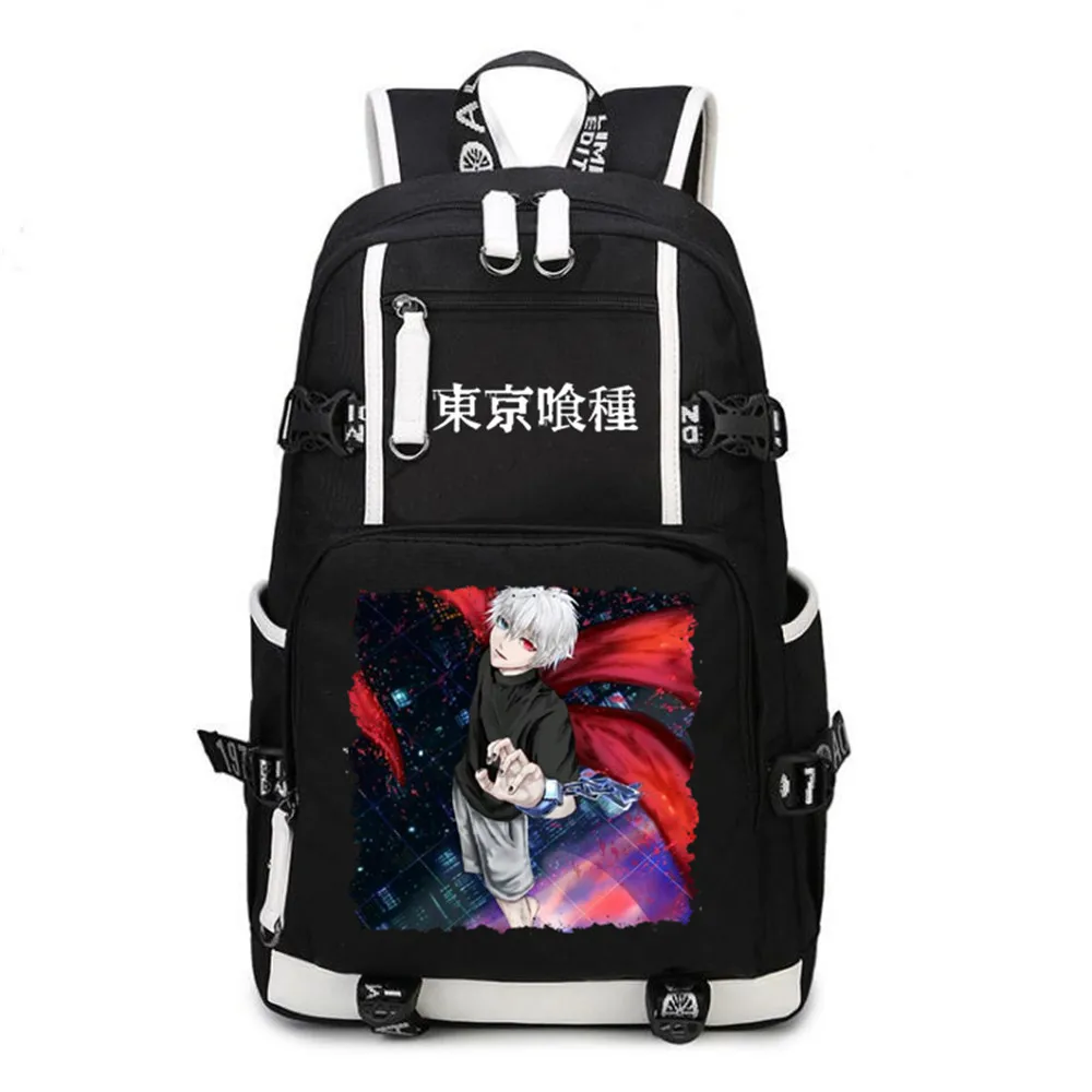 Токио вурдалак Kaneki Кен/Fairy Tail/мой герой Академии мультфильма рюкзак школьные сумки ноутбук плечи сумки рюкзак для путешествий сумки - Цвет: R