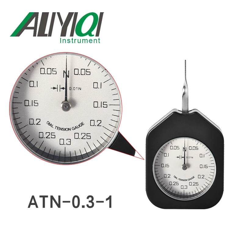 

0.3N датчик контроля натяжения с циферблатом Tensionmeter Single Pointer(ATN-0.3-1)Tensiometro