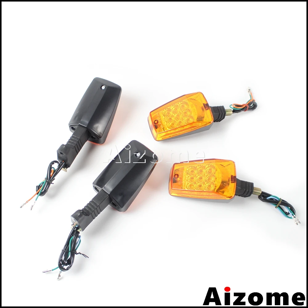 1 компл. Мотоциклетные янтарные огни указатели поворота для MZ ETZ 251 передние и