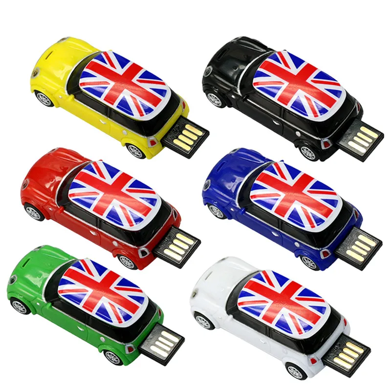 Творческий Жук U диск ГБ 4 8 16 USB флэш памяти объемом до 32 GB Mini Cooper Мини авто Usb флеш