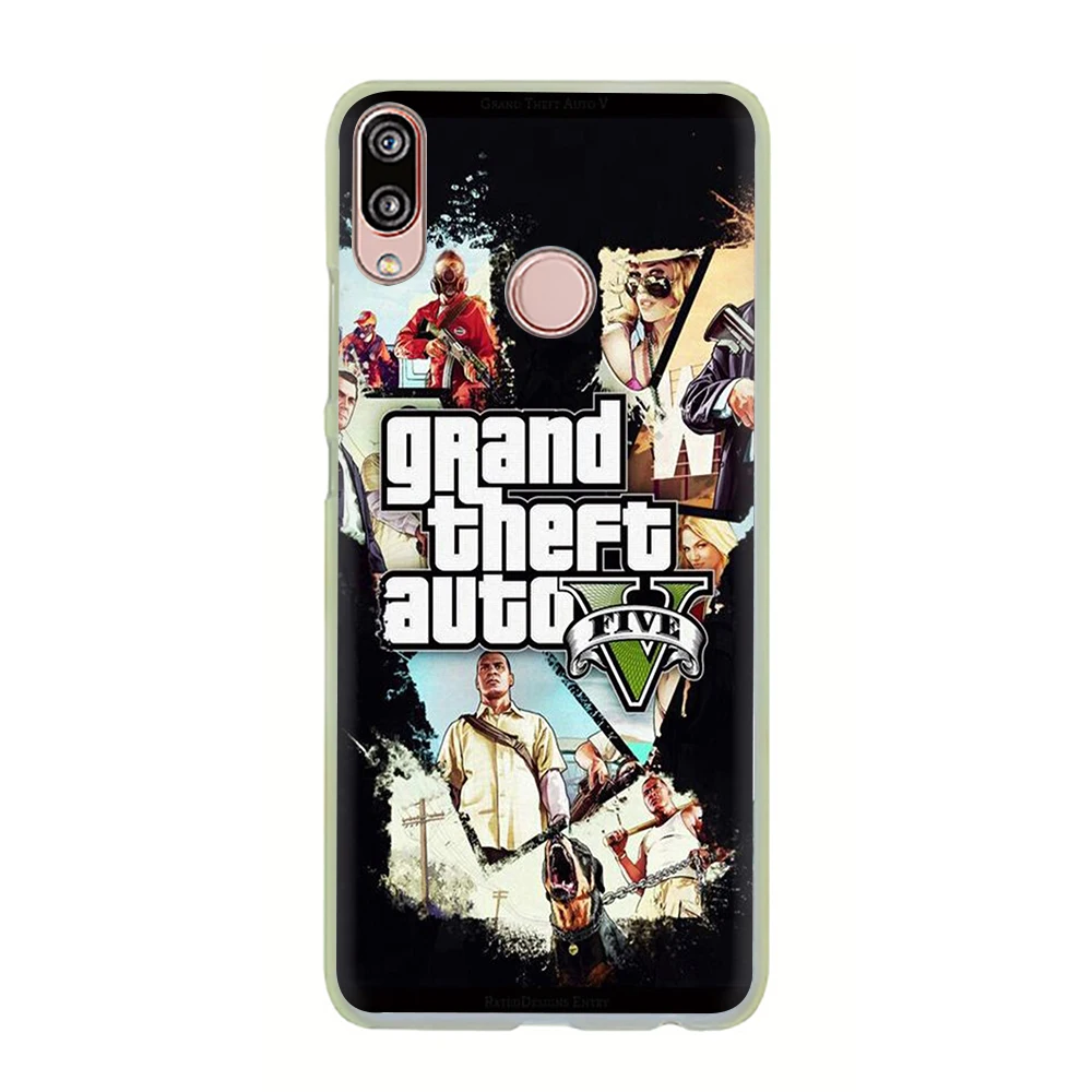 H7 GTA 5 Grand Theft жесткий чехол для телефона huawei Honor 6A 7A 2 ГБ 3 Гб Pro 7X8 Lite 8C 8X9 10 Lite - Цвет: H7