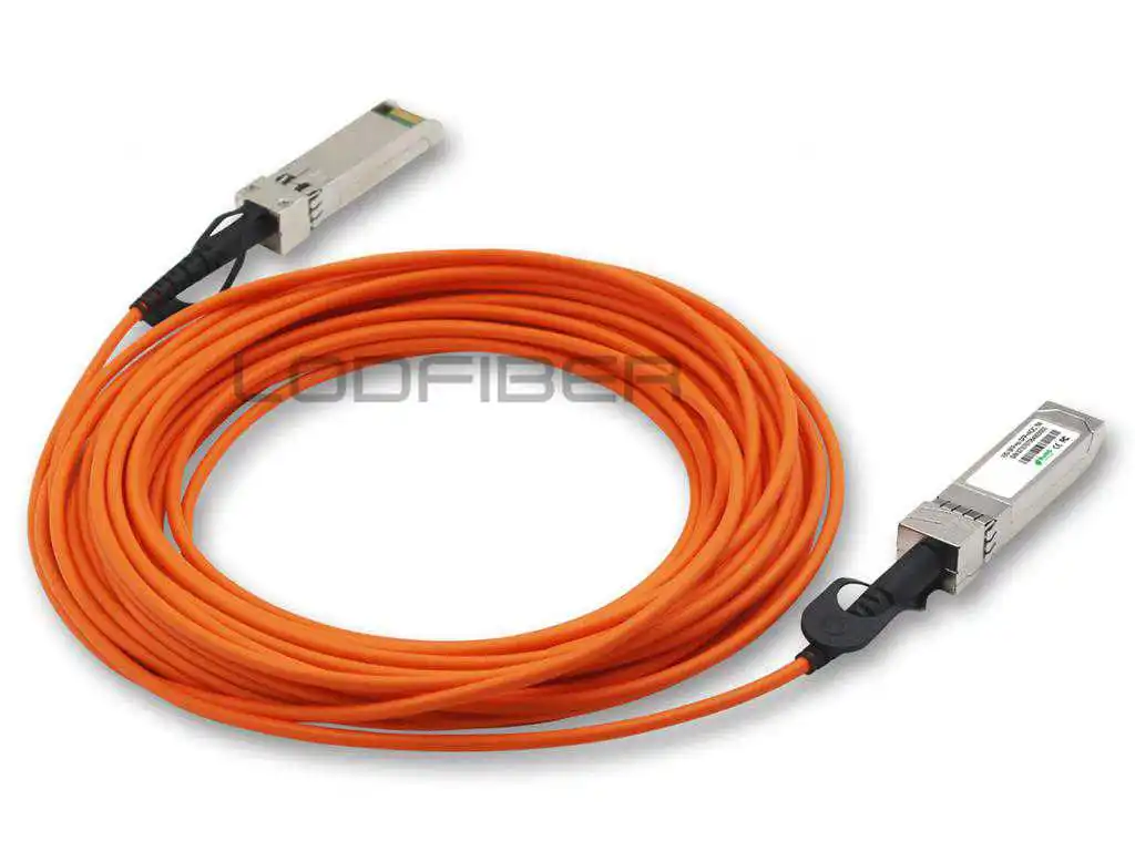 LODFIBER 15 m (49ft) 10GB F15 SFPP E x t r e сети совместимый 10G SFP + Активный оптический кабель|10g sfp|sfp
