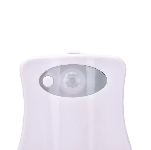 Подсветка для сиденья унитаза с датчиком движения 8 цветов Автоматическая Ночная