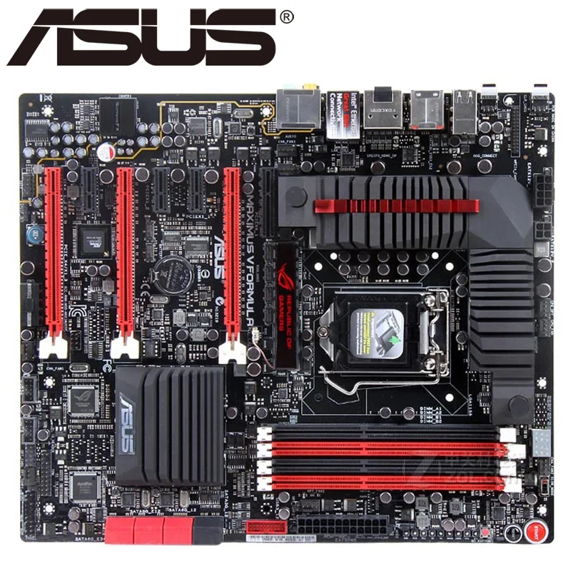 Материнская плата ASUS Maximus V Formula для настольного компьютера Z77 Socket LGA 1155 i3 i5 i7 DDR3 32G ATX UEFI биос оригинальная б/у материнская плата в продаже