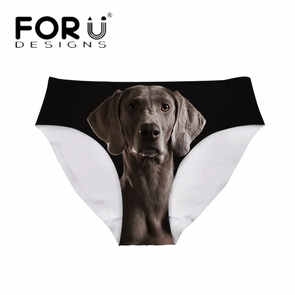 FORUDESIGNS женские ультратонкие бесшовные трусики с 3d-рисунком животных | Женская